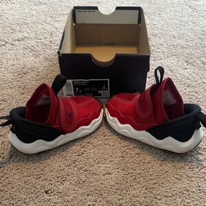 Jordan Kids Sneakers Red and Black
